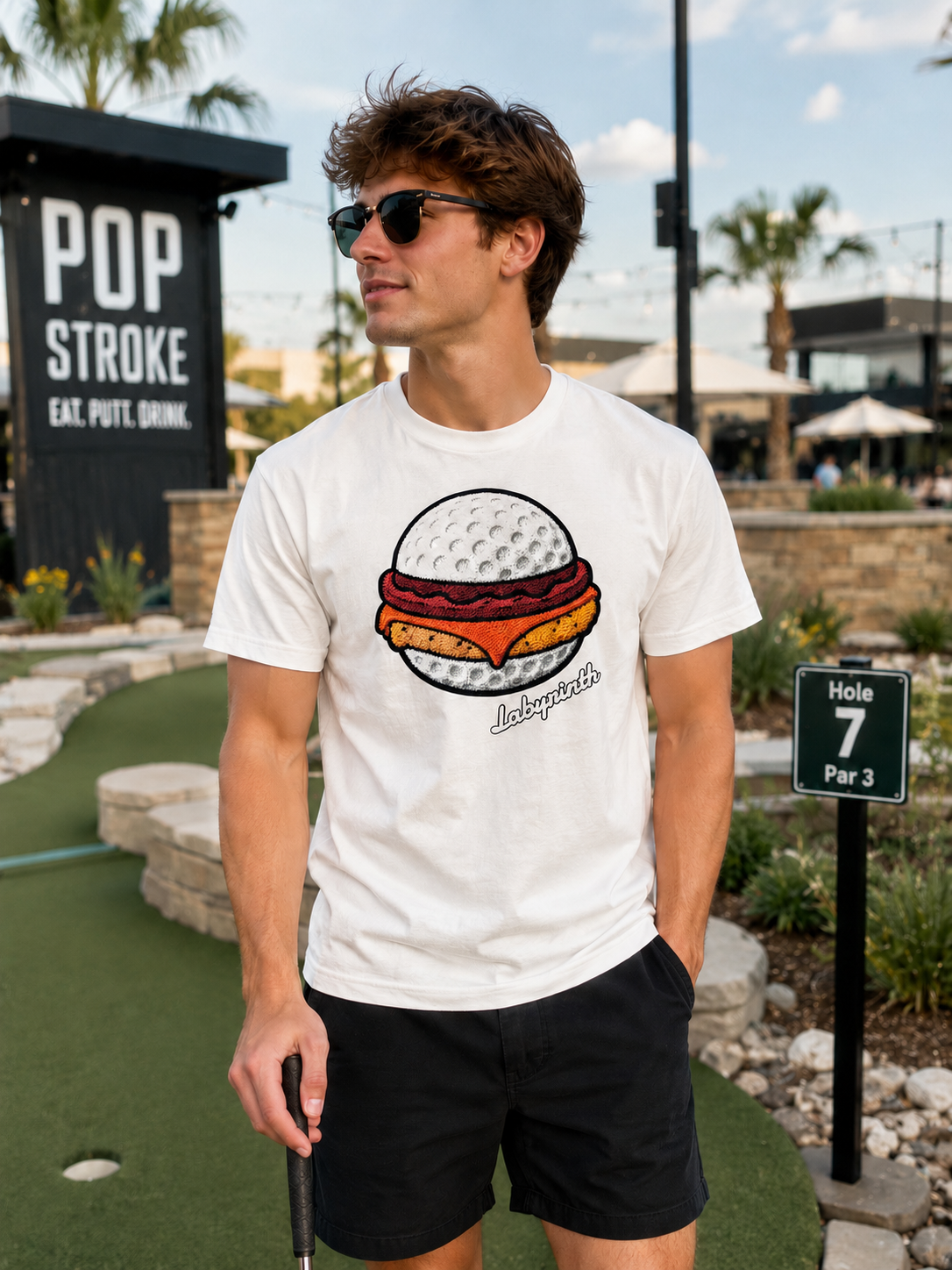 Breakfast Ball Tee